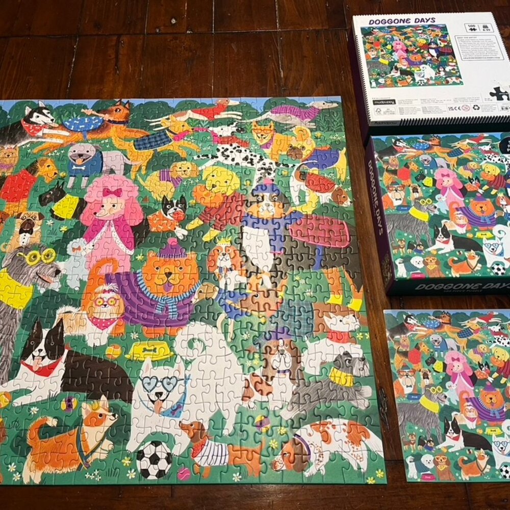 Mudpuppy puzzle "Doggone Days", 500 pc